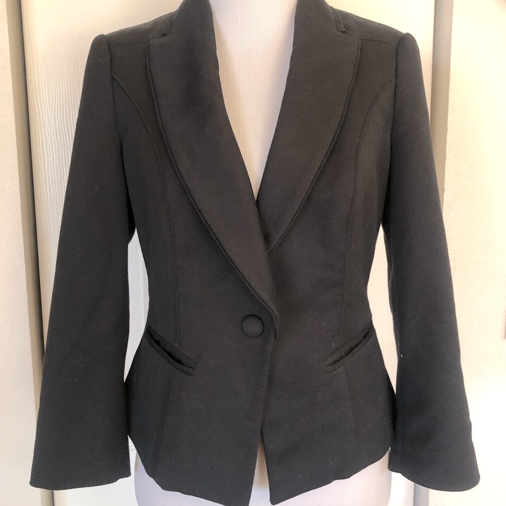 White House Black Market Black Blazer (size 2)
